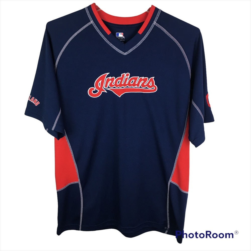 Cleveland Indians lightweight jersey shirt